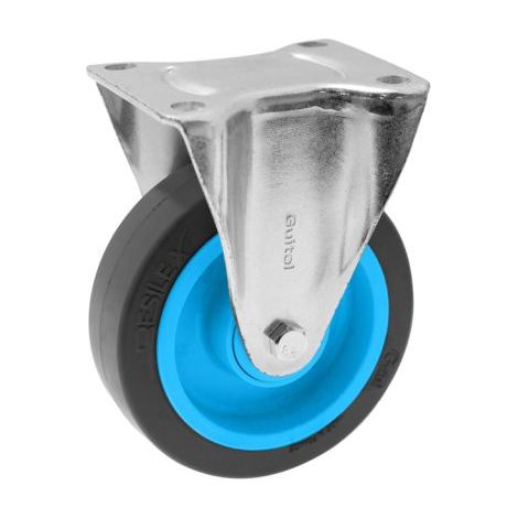 Roulette industrielle Fixe Guitel Hervieu, Acier galvanisé, Ø 125mm, 250kg ( Prix pour 1 )