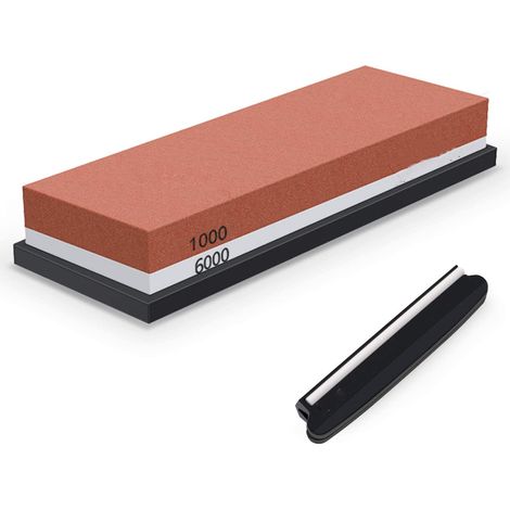 Kit de pierre à aiguiser avec socle et support de meulage (1/5)