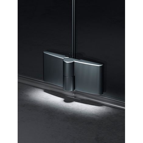 Avito Vario Wannenklappwand 2tlg. links,1200mm, Glas H1, cenit-chrom