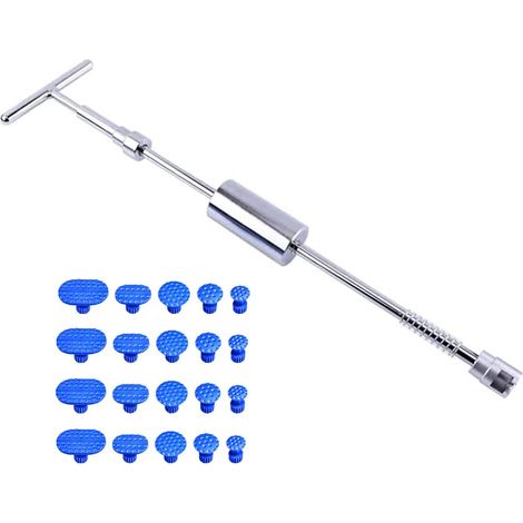 Dent Repair Dent Removal Tool Dent Puller Slide Slide Hammer T-Bar Tool for Hail Damage to Bodywork, Removal of Vehicle Dents/Hail Damage (1/5)