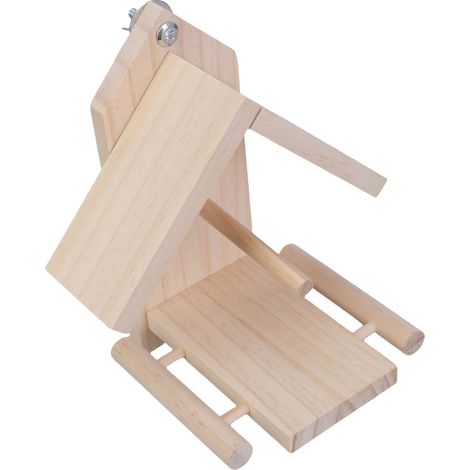 Jouet de broyage de molaires pour cage à oiseaux, distributeur de nourriture pour molaires pour petits oiseaux (1/5)