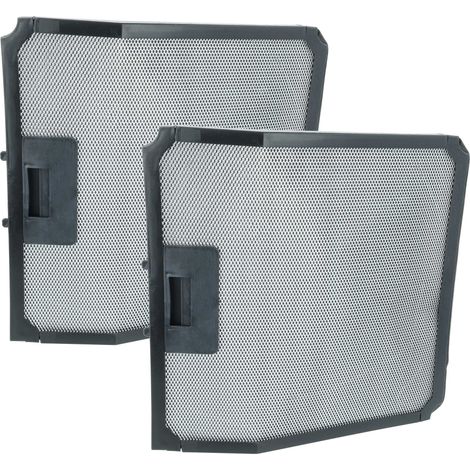 vhbw 2x Filtres à charbon actif Longlife compatible avec Silverline BEBW610E pour BEBW 610 E, BEBW5853E, BEBW 585 3 E, BEBW6852E hotte aspirante (1/5)