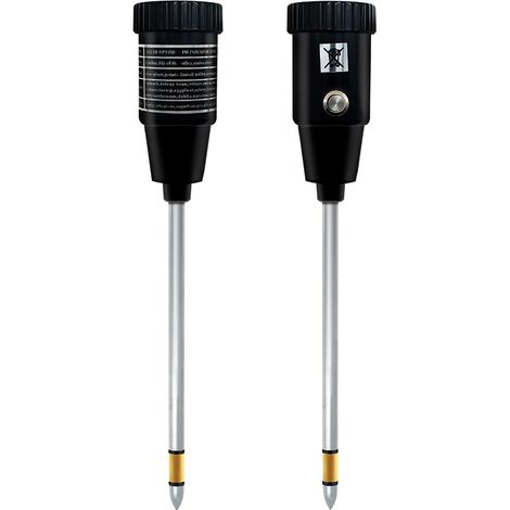Testeur de pH du sol et humidimètre 2 en 1, haute précision, sensible, antirouille, sonde longue pour jardin (1/5)