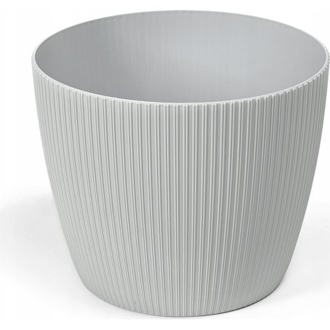 Cache-pot gris clair 11 cm Magnolia Jumper (1/2)