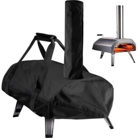 Housse de protection pour four à pizza Karu 12 - Résistant aux intempéries - Pour four à pizza Ooni Karu 12 - 600D Oxford étanche à la poussière - Accessoires de four à pizza