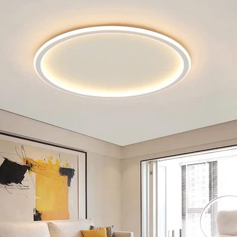 Plafonnier LED encastré à intensité variable — 44 W, 16 pouces, luminaire rond moderne avec température de couleur réglable (3000 K – 6000 K) (1/5)