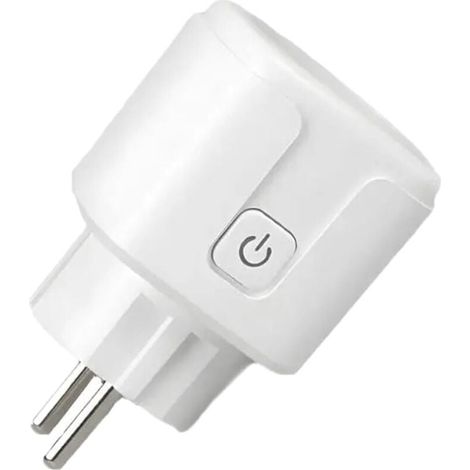 Prise connectée WiFi, 16A3680 WEIGHTREE SmartSocket, compatible avec Alexa, Google Home, SmartThings, suivi de la consommation d'énergie, WiFi 2,4 GHz requis (1/3)