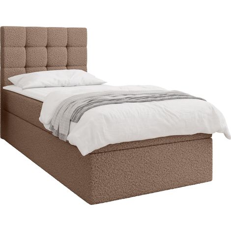 Cama continental Comfivo Osculum II, Lambi 04, Continental, Individuales, 100x200, Tapiz, Somieres, 102x206x112cm