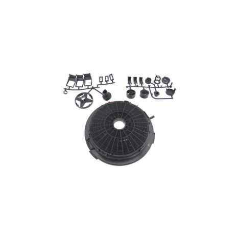 Filtre charbon rond type 210 (à l'unité) pour Hotte 484000008655 CANDY, CLIMADIFF, CONTINENTAL EDISON, ROSIERES