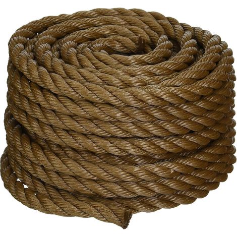1/4 par 50-Feet Poly torsadée 3 Strand Corde, 5011635 (1/3)