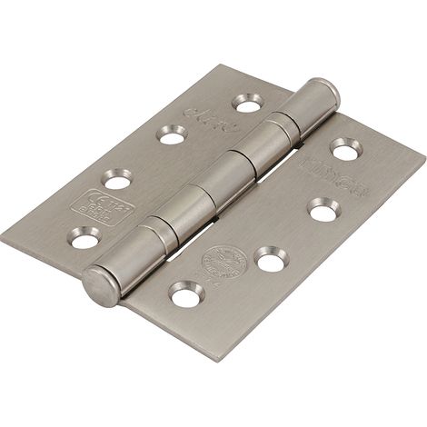 TIMCO Ball Bearing Hinges Grade 11 Steel Satin Nickel - 102 x 76 x 2.7