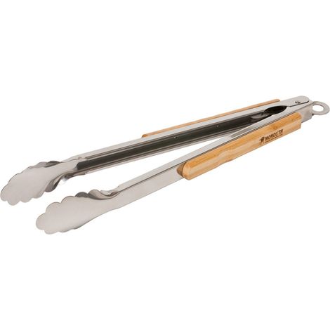 Monolith Grillzange aus Edelstahl mit Bambusgriff 45 cm 206002 (1/2)