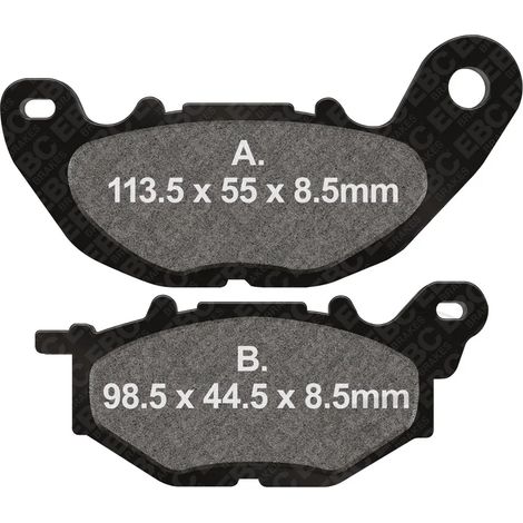 Pastiglie freno EBC SFAC705 (2 pezzi)