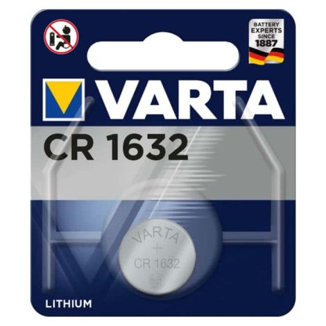 Varta Knopfzelle CR1632 3 V 1 St. 137 mAh Lithium LITHIUM Coin CR1632 Bli 1