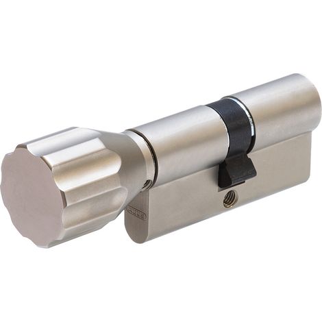 Abus 507168 KD6XNP Z30/K30 B/SB Cylindre profilé avec poignée, carte de code et 5 clefs