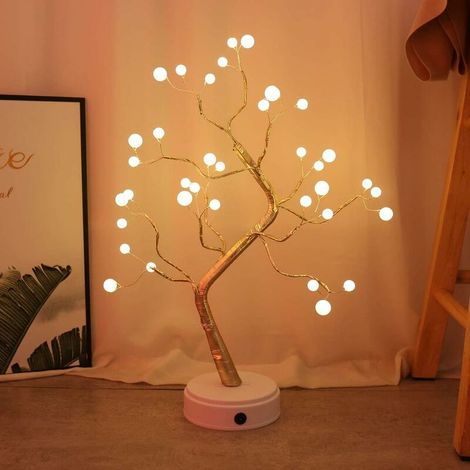 Ladies Breathable Work Gloves 36LED 3D Table Lamp Copper Wire Christmas Tree Night Light for Kids Indoor Decor Fairy Light (1/5)