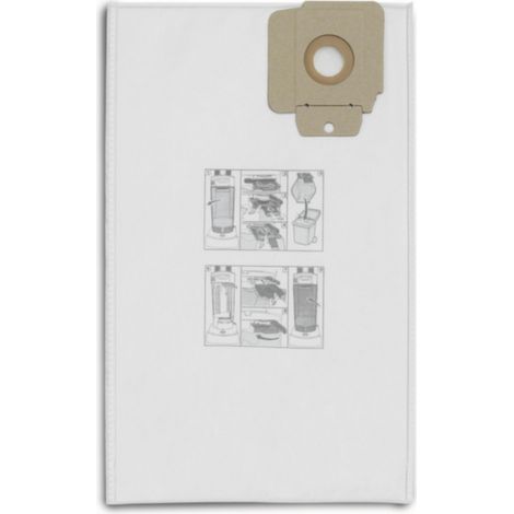 KÄRCHER Vliesfiltertüte für Sauger CV 30 CV 38 CV 48 10St.
