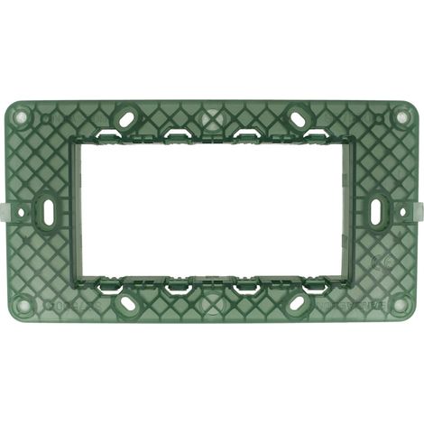 Supporto 504 4M Moduli Compatibile Vimar Plana