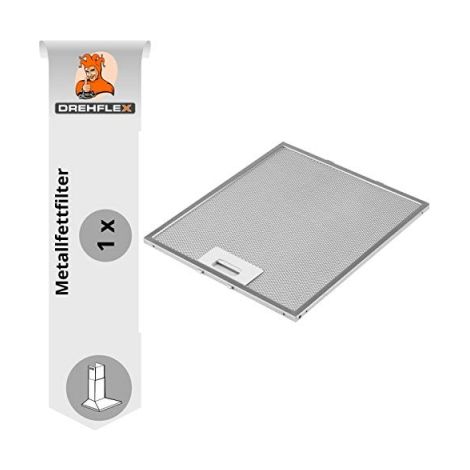 DREHFLEX AK109 FILTRE À GRAISSE MÉTALLIQUE POUR POUR HOTTE ELECTROLUX - 774872710