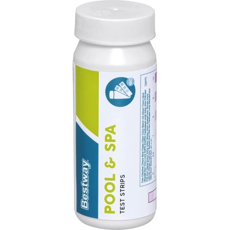 (50 PCS) Bandelettes Test 3 en 1 chlore, PH et alcalinité (1/5)