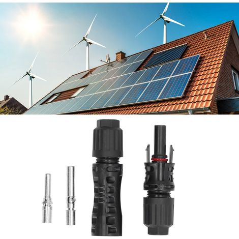 Wasserdichter MC4-Stecker für Solarzellenmodule, 1500-V-Stecker (1/5)