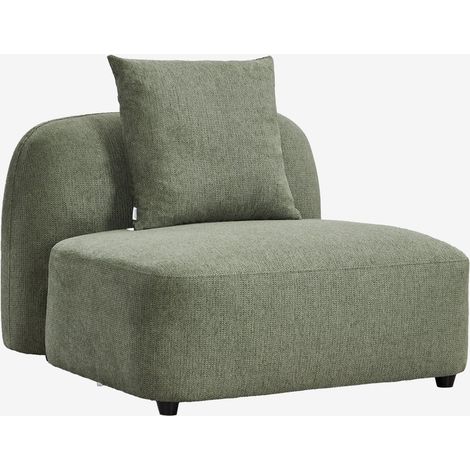 SKLUM Zentrales Modul für modulare Couch aus Chenille Coco (1/5)