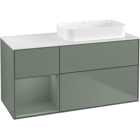 Villeroy & Boch F681GMGM Armoire sous-lavabo Finion F68 (1/2)