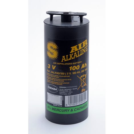 Cegasa - Pile depolarisation air alcaline eZ8 3/100 3V 100Ah