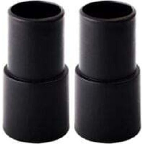 Lot de 2 adaptateurs universels noirs de 32 mm à 35 mm pour tuyaux d'aspirateur et accessoires (1/5)