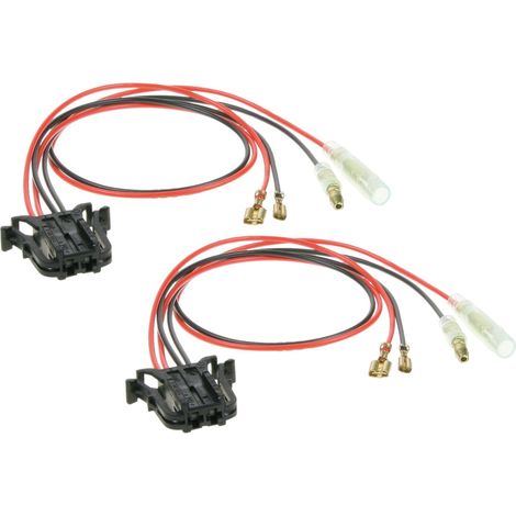 2 Adaptateurs haut-parleur Compatible avec Mercedes Classe C Classe E