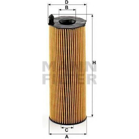 Filtre À Huile HU8001X - Compatible Moteur Essence Et Diesel - Pour Entretien Régulier - 1 Pièce
