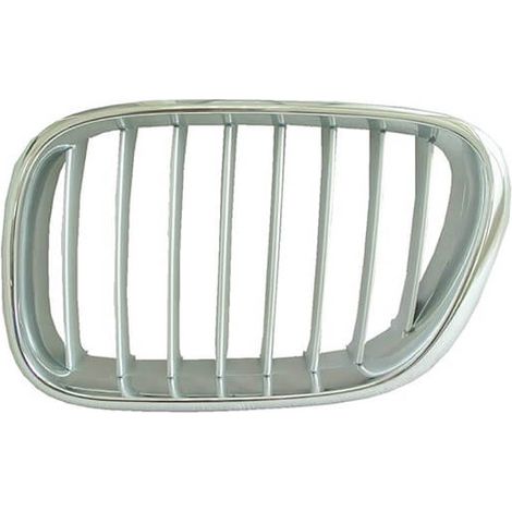 Grille de calandre avant gauche chromée BMW X5 1 E53 phase 1 2000-2003