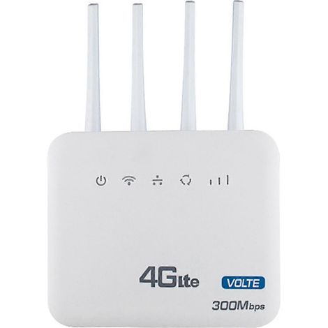 4G LTE WLAN-Router, 6300 Mbit/s WLAN-Modem für Europa, Afrika und Asien, EU-Stecker (1/5)