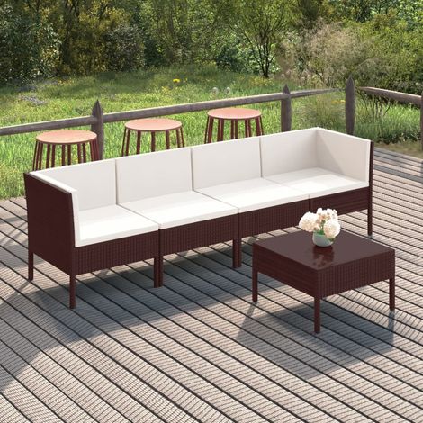 Aparador de madera contrachapada negro 34,5x34x180 cm (1/5)