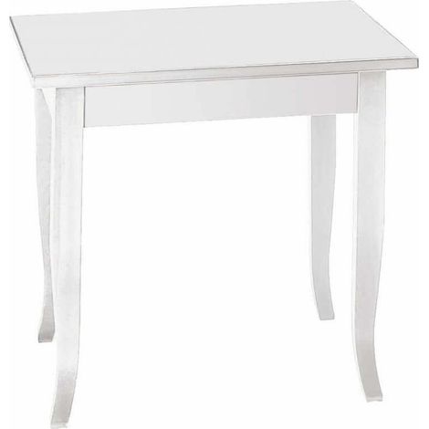 EDGAR - tavolo da pranzo in legno massello cm 80 X 80