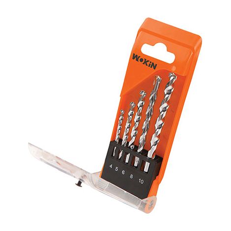 PUNTE TRAPANO WIDIA ASTUCCIO 751505 WOKIN - MM  4,0/10,0 CF=PZ 5- 5 confezioni