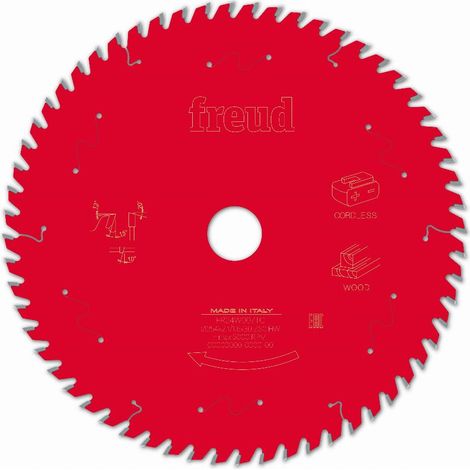 FREUD Lame de scie circulaire sans-fil - Bois - 254 mm - 2.1 mm - 30 mm - 60 dents