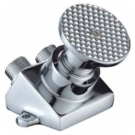 1pc Moderne Pied Lien Robinet, pédale Food Factory Lavabo Taps Hôpital Valve Pédale Robinet d'eau Froide Pédale Simple Robinet