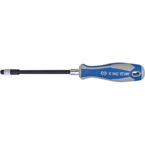 KING TONY - Tournevis flexible pour embouts 1/4" - 280 mm (1/2)