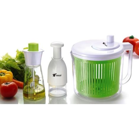 Set de Cocina de 3 Piezas TH-888A - Escurridor, Picador y Batidora  Oferta exclusiva