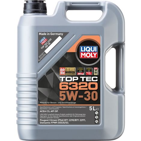 Liqui Moly Motoröl Top Tec 6320 5W-30 5 L