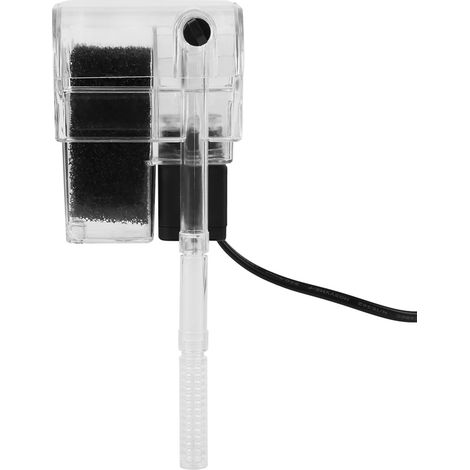 Filtre à eau externe suspendu avec pompe à oxygène pour aquarium (1/5)