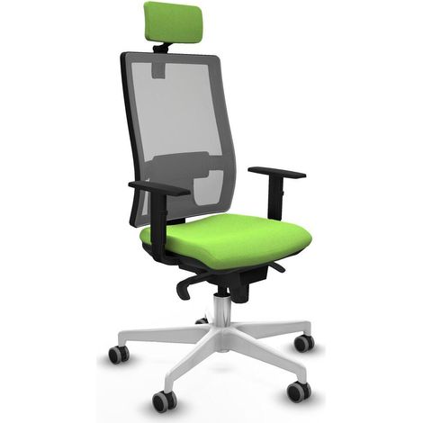 Piqueras y Crespo Chaise de bureau ergonomique pistache (1/3)
