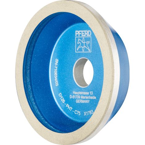 PFERD TOOLS Diamant-Schleifscheibe Kunstharz 11A2/60° PHT 115 mm D126 (mittel) Trockenschliff (1/2)