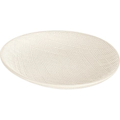 Portasapone In Ceramica da Appoggio Bianco Gusto Etnico Safari (1/2)