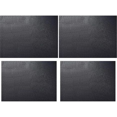 Evêtements de four antiadhésifs résistants,Tapis résistant à la chaleur,Tapis de cuisson reutilisable,Protection four et plaques de cuisson(33x40cm,40x50cm) (1/4)