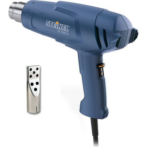 Soffiatore d'aria calda Steinel HL 1620 S + ugello per griglia in scatola (1/3)