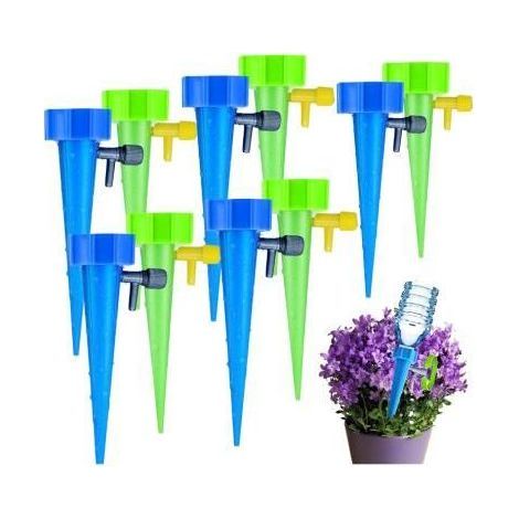 Drip Irrigation Kit for Plants - 20 Pieces - Automatic Watering - ABS - White