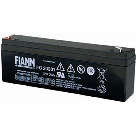 Fiam batteria al piombo 12v 2a standard 12v 2ah