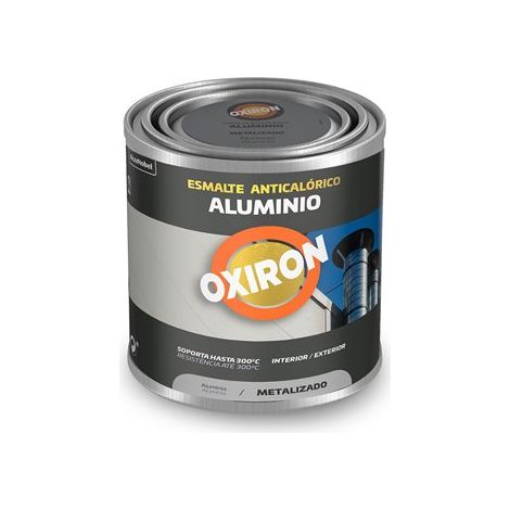 Émail aluminium métallique anti-chaleur 0,250 l